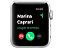 Relógio Apple Watch Serie 3 (GPS) Cx Prateado e Pulseira Branca - Imagem 3