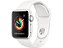 Relógio Apple Watch Serie 3 (GPS) Cx Prateado e Pulseira Branca - Imagem 1