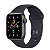 Relógio Apple Watch SE (GPS + CELLULAR) Cx Cinza Pulseira Preta - Imagem 1