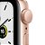 Relógio Apple Watch SE (GPS) 40MM Cx Dourado Pulseira Estelar - Imagem 2