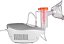 Nebulizador Inalador  Compressor - Neb Easy - Bivolt - Multi Saúde -HC267 - Imagem 3