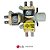 Válvula entrada d'água 3 vias Lava e Seca LG WD-1409RDA5 - Imagem 4