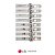 Kit régua de LED TV LG - AGF80284401 - 39LN5400 - Imagem 4