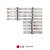 Kit régua de LED TV LG - AGF80284401 - 39LN5400 - Imagem 3