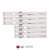Kit regua de LED TV LG 43LJ5500 - AGF78860201 - Imagem 5