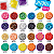 Brinquedo Aquabeads Mega Beads Set 2400 Beads 24 Cores 31502 - Imagem 3