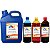 Kit 4 Tinta Para Cartucho HP 662 122 60 901 Impressora 3050 2050 2546 de 8L - Imagem 1