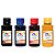 Kit 4 Tinta para Cartucho HP 932 933 CMYK - Impressoras HP 7610 7612 7110 7510 7100a Pigmentada de 100ml - Imagem 1