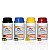 Kit 4 Toner Refil + 4 Chip Toner Samsung CLX-6250FX CLP-670 CLX-6220 CLP-620ND - CLT-508L Dose Única - Imagem 1