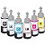 Kit 6 Tinta para Epson Bulk Ink L800 T673 Corante CMYK Compatível de 70ml - Imagem 1