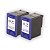 Kit Cartucho de Tinta HP 56 Black + HP 57 Color Compatível - Impressoras HP 5550 5150 450 5850 5650 9650 9670 9680 410 - Imagem 1