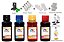 Kit 4 Tinta HP D1660 60xl de 100ml Linha Platinum - Imagem 1