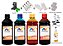 Kit 4 Tinta HP 3425 27 e 28 de 500ml Linha Platinum - Imagem 1