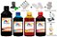 Kit 4 Tinta HP C4588 74 e 75 de 500ml Black e 250ml Color Linha Platinum - Imagem 1
