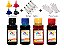 Kit 4 Tinta Canon MX711 PGI-125 e CLI-126 de 100ml Linha Platinum - Imagem 1