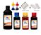 Kit 4 Tinta Canon G4110 GL-190 GL190 de 500ml Black e 100ml Color Linha Platinum - Imagem 1