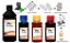 Kit 4 Tinta Canon MX531 PG-140 e CL-141 de 500ml Black e 100ml Color Linha Platinum - Imagem 1