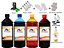Kit 4 Tinta Canon MX330 PG-210 e CL-211 de 1 Litro Linha Platinum - Imagem 1