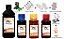 Kit 4 Tinta Canon iP1300 PG-40 e CL-41 de 500ml Black e 100ml Color Linha Platinum - Imagem 1