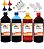 Kit 4 Tinta Brother MFC-J6510DW LC79 LC-79 de 1 Litro Linha Platinum - Imagem 1