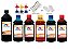 Kit 6 Tinta Epson T50 T082120 a 826 CMYK de 1 Litro Black e 500ml Color Linha Platinum - Imagem 1