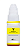 Refil de Tinta para Canon G1100 GI-190 Yellow Compatível - Imagem 1