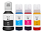 Kit Refil de Tinta Para Epson L15150 T524120 CMYK compatível - Imagem 1