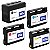 Kit Cartucho Para HP 7610  932xl e 933xl compatível - Imagem 1