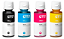 Kit Refil de Tinta Para HP ink tank 617 GT51 GT52 e GT53 - Imagem 1