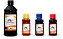 Kit 4 Tinta HP 2776 2376 6476 2774 667 800ml BK Pigmentado - Imagem 1