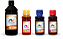 Kit 4 Tinta HP 4615 4625 5525 670 550ml BK Pigmentado - Imagem 1