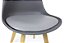 Cadeira Charles Eames Eiffel Saarinen - Cinza - Imagem 6