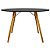 Mesa Redonda Eiffel 120cm - Preto - Imagem 3