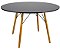 Mesa Redonda Eiffel 120cm - Preto - Imagem 2