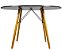 Mesa Redonda Eiffel 120cm - Preto - Imagem 5