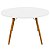 Mesa Redonda Eiffel 120cm - Branco - Imagem 2