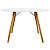 Mesa Redonda Eiffel 120cm - Branco - Imagem 3