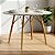 Mesa Redonda Eiffel 120cm - Branco - Imagem 1