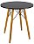 Mesa Redonda Eiffel 70cm - Preto - Imagem 2