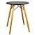 Mesa Redonda Eiffel 60cm - Preto - Imagem 1