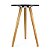 Mesa De Canto Redonda 35cm - Preto - Imagem 3