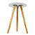 Mesa De Canto Redonda 35cm - Branco - Imagem 4