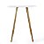 Mesa Quadrada Sofia 60cm - Branco - Imagem 2