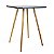 Mesa Quadrada Sofia 60cm - Preto - Imagem 1