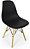 Mesa de Jantar Retangular 120x80cm Preta com 4 Cadeiras Eames Preta - Imagem 10