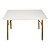 Mesa de Jantar Eiffel 120x80 - Branco - Imagem 1