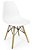 Mesa de Jantar Retangular 120x80cm Branco com 4 Cadeiras Eames Branca - Imagem 10