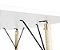 Mesa de Jantar Retangular 120x80cm Branco com 4 Cadeiras Eames Branca - Imagem 5