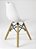 Mesa Infantil Branca 50cm Redonda trípe 4 Cadeiras Eiffel Branco - Imagem 8