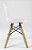 Mesa Infantil Preta 50cm Redonda trípe 4 Cadeiras Eiffel Branco - Imagem 7